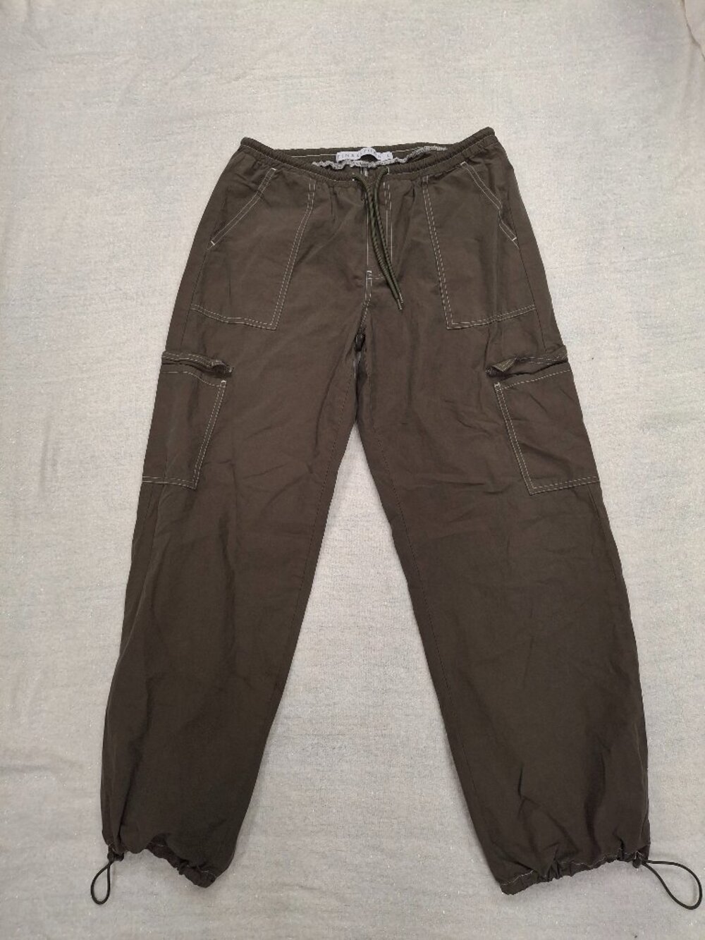 Tinseltown Army Green Color Cargo Pants - Size L